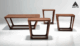 Bàn Cafe Gỗ Óc Chó Area SKU: BC38306