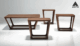 Bàn Cafe Gỗ Óc Chó Area SKU: BC38306