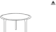 Bàn Trà Cafe Gỗ Cao Cấp Luca Table