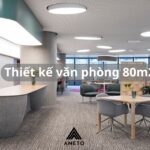 Thiết kế nội thất văn phòng 80m2