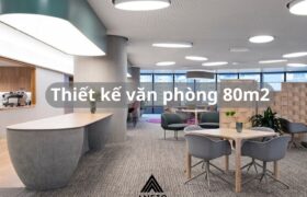 Thiết kế nội thất văn phòng 80m2