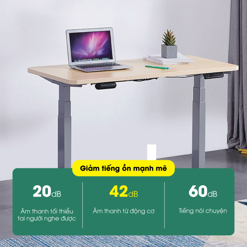 Bàn Làm Việc Nâng Hạ Thông Minh ANETO AD33460