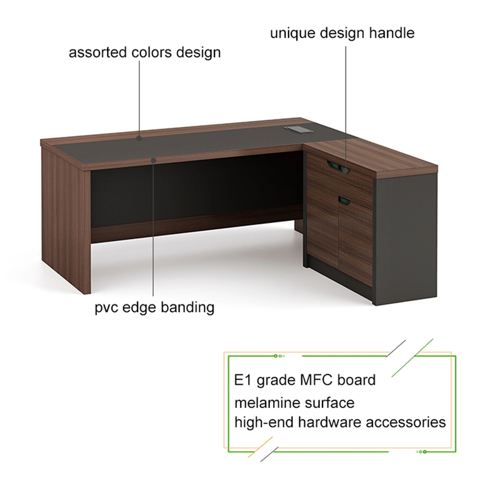 Bàn giám đốc 1m8 cao cấp PD36082