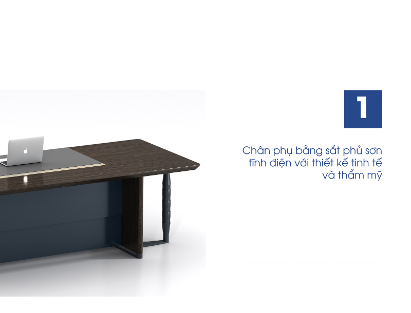 Bàn giám đốc cao cấp 2m6 MS36137