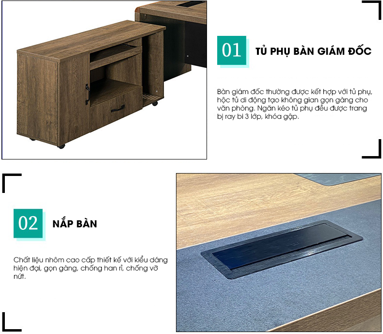 Bàn giám đốc sang trọng MS36126