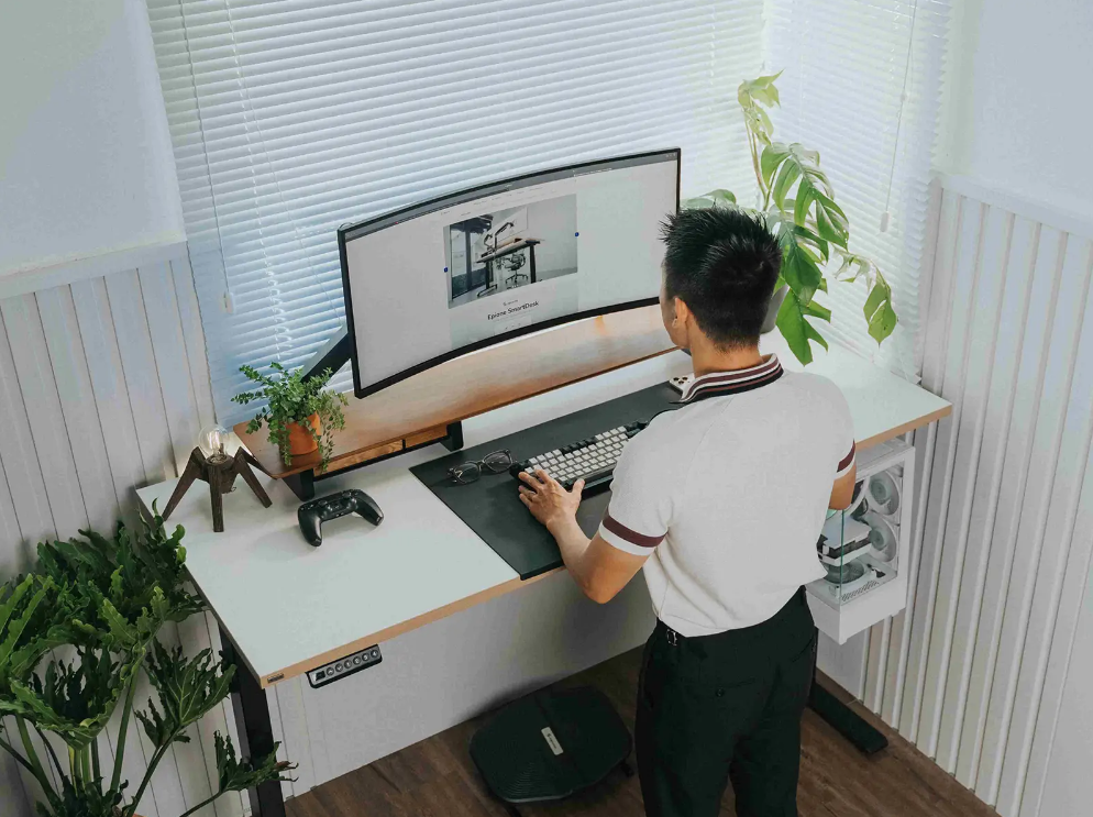 Ứng dụng nguyên tắc công thái học trong setup góc làm việc hiệu quả Ứng dụng nguyên tắc công thái học trong setup góc làm việc hiệu quả