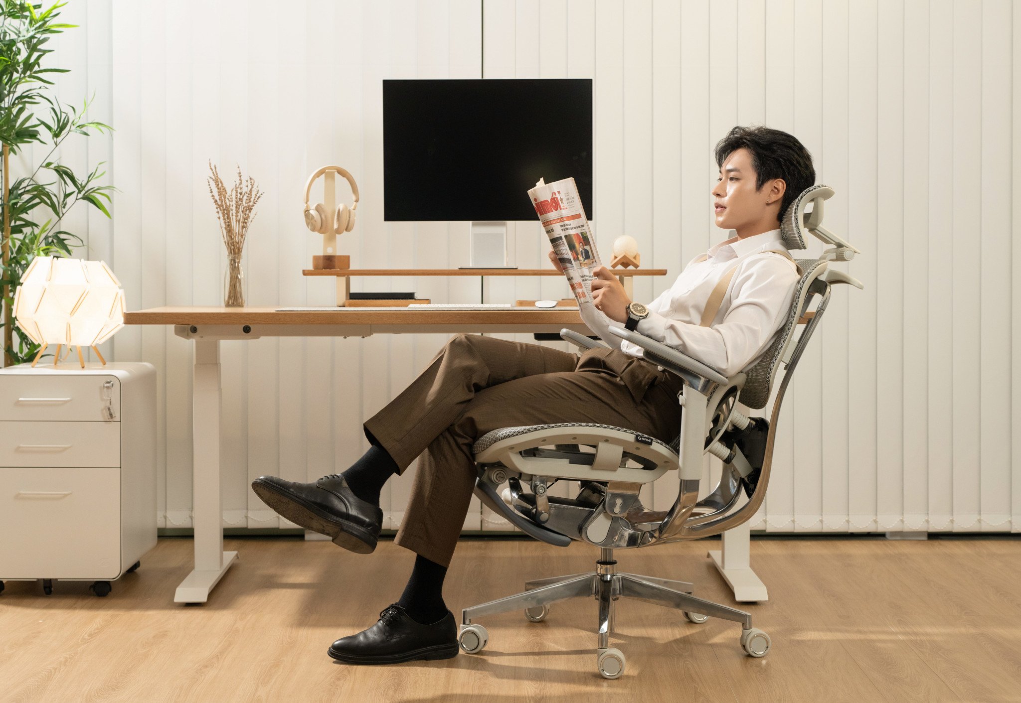 Ứng dụng nguyên tắc công thái học trong setup góc làm việc hiệu quả Ứng dụng nguyên tắc công thái học trong setup góc làm việc hiệu quả