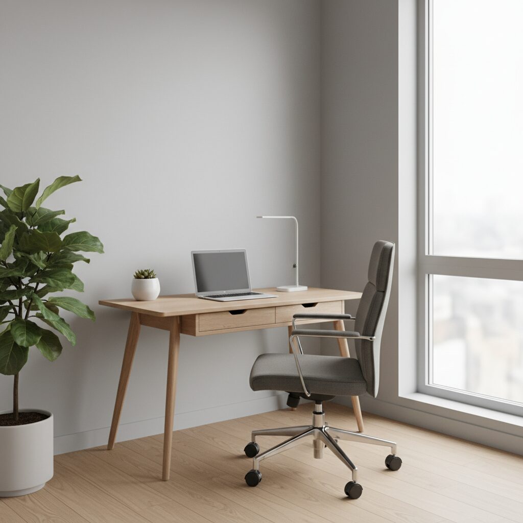 Thiết Kế Văn Phòng Nhỏ Đẹp: Bí Quyết Tối Ưu Không Gian & Nâng Tầm Hiệu Suất Cùng Nội thất văn phòng ANETO