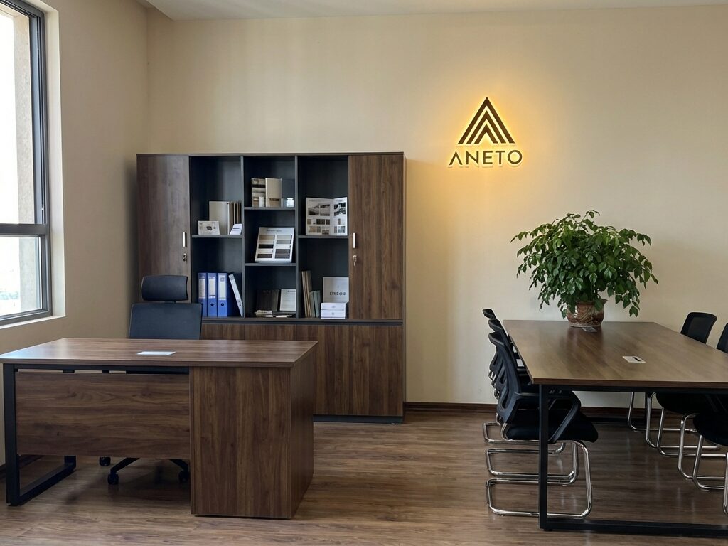 ANETO HOÀN THIỆN DỰ ÁN CUNG CẤP NỘI THẤT VĂN PHÒNG TẠI TÒA NHÀ HỖN HỢP THÁP DOANH NHÂN HÀ ĐÔNG