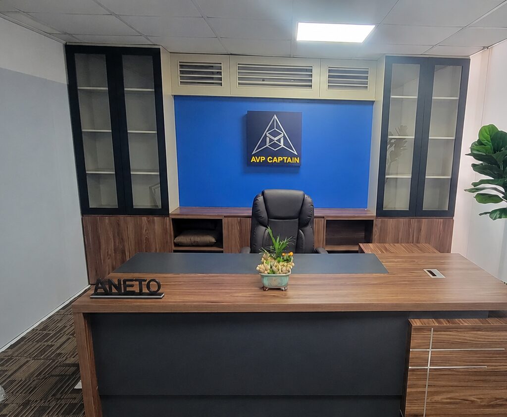 Dự án sản xuất và lắp đặt bàn giám đốc cho Công Ty Cổ phần Mobiz tại Mỹ Đình Dự án sản xuất và lắp đặt bàn giám đốc cho Công Ty Cổ phần Mobiz tại Mỹ Đình